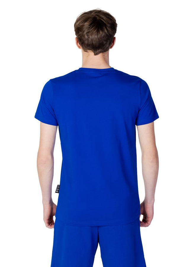 Icon Blue Cotton T-Shirt