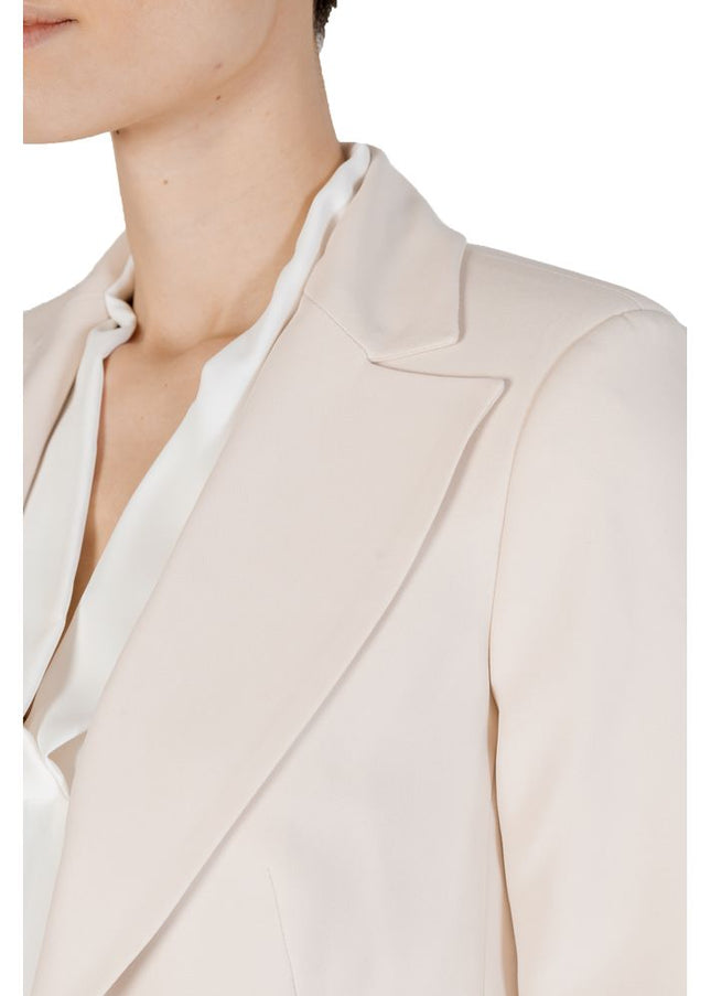 Rinascimento Beige Polyester Suits & Blazer