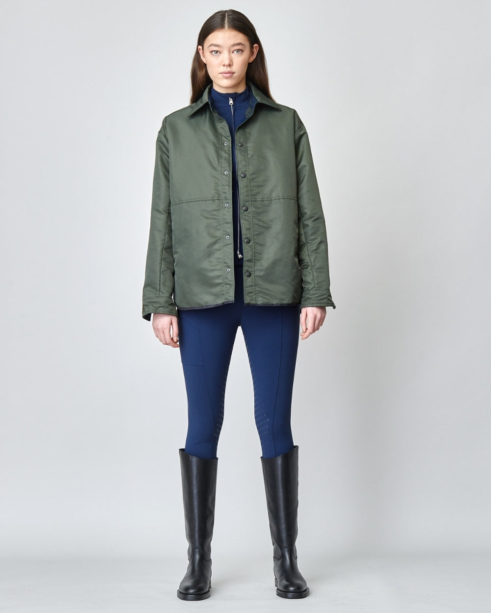 Padded Stable Jacket Green-Jacket-Yagya-XS-Urbanheer