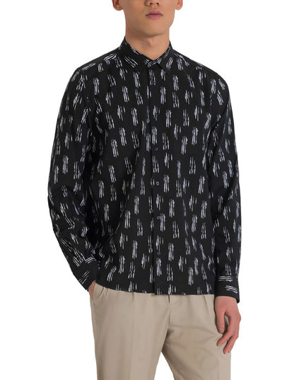 Antony Morato Men Shirt-Clothing Shirts-Antony Morato-black-44-Urbanheer