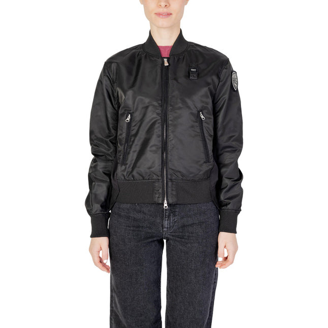 Blauer Women Jacket-Clothing Jackets-Blauer-black-XS-Urbanheer