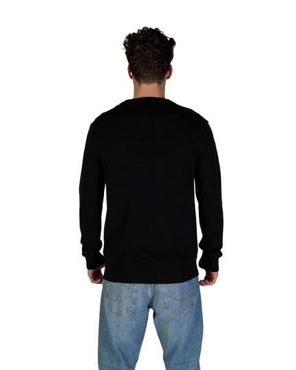 Tommy Hilfiger Jeans Black Organic Cotton Sweater