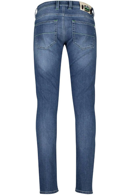 Tramarossa Blue Cotton Jeans & Pant