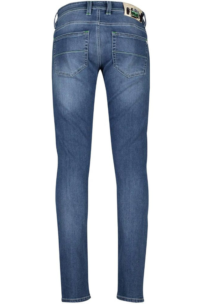 Tramarossa Blue Cotton Jeans & Pant