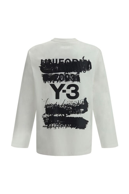 Y-3 Long Sleeve Jersey whit maxi print