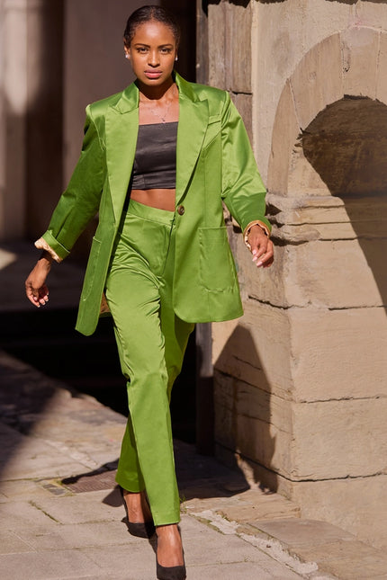 Urban Suit Jacket And Long Pants Apple Green-Suit Jacket and Pants-Nereide Asturias-S-Urbanheer