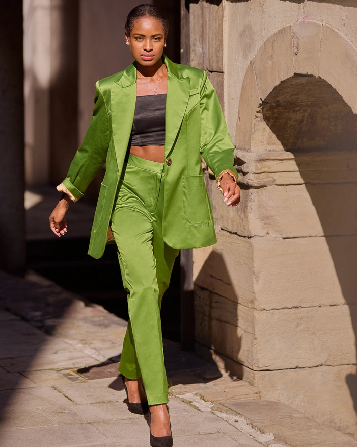 Urban Suit Jacket And Long Pants Apple Green-Suit Jacket and Pants-Nereide Asturias-S-Urbanheer