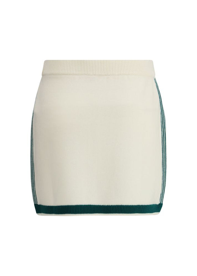 Casablanca Woven Miniskirt