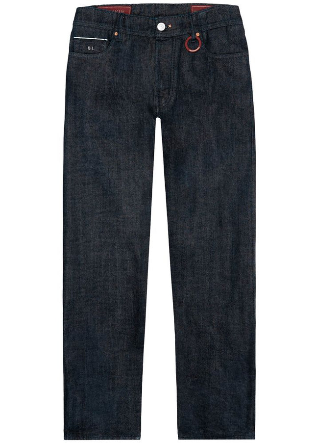 Tramarossa Blue Cotton Jeans & Pant