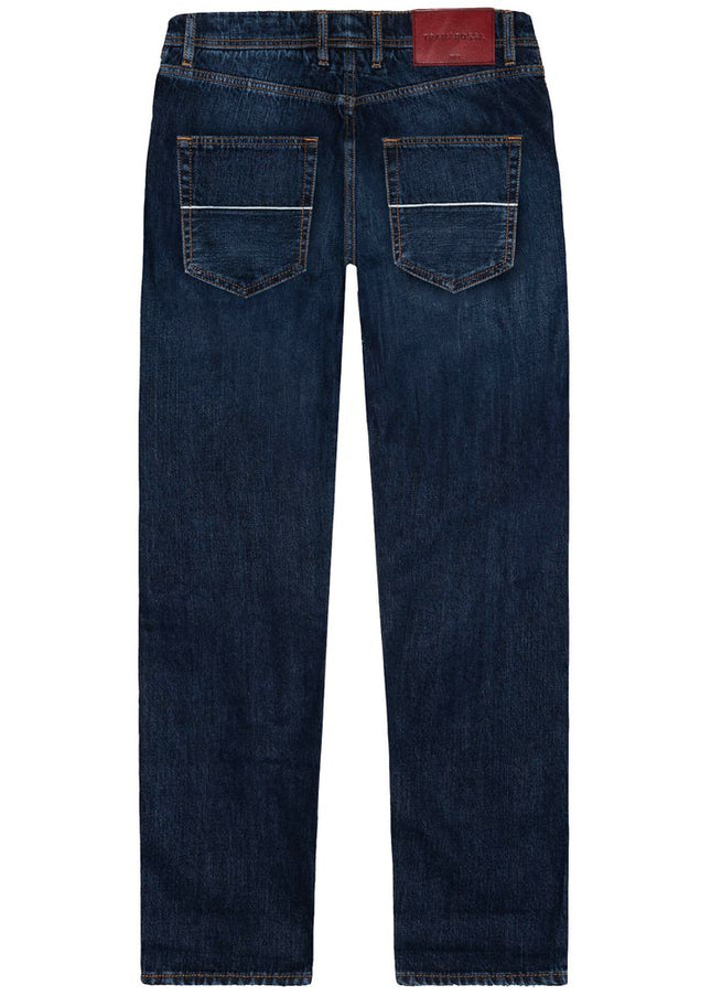 Tramarossa Blue Cotton Jeans & Pant