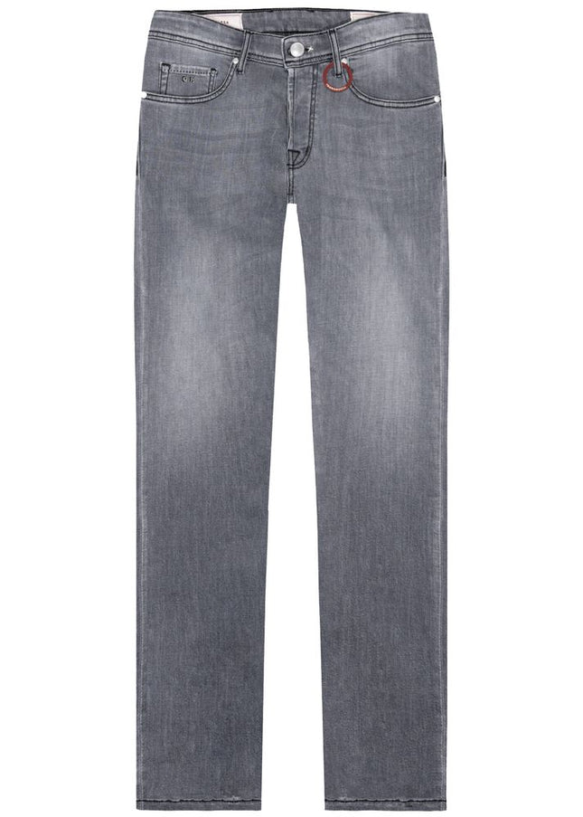 Tramarossa Blue Cotton Jeans & Pant