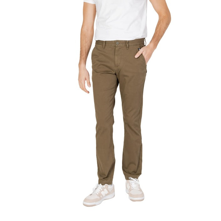 Tommy Hilfiger Jeans Men Trousers-Clothing Trousers-Tommy Hilfiger Jeans-green-W33_L32-Urbanheer