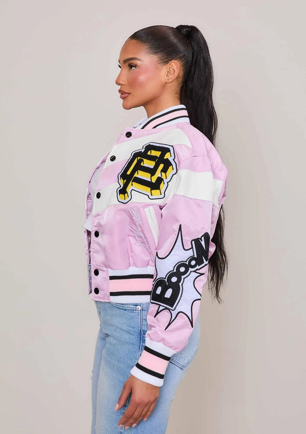 Tennis Varsity Jacket-Jacket-Vibrant M.i.U-Urbanheer