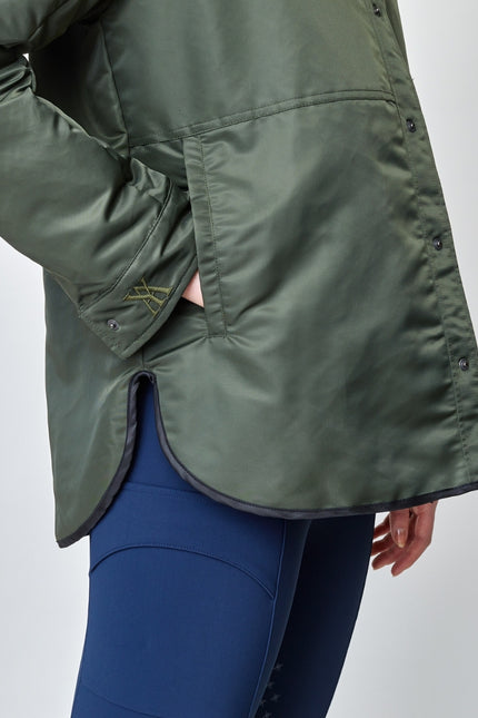 Padded Stable Jacket Green-Jacket-Yagya-Urbanheer