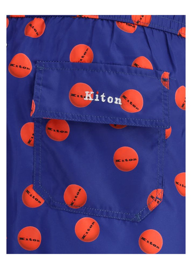 Kiton Logoed Swimshorts