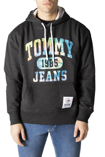 Tommy Hilfiger Jeans Men Sweatshirts-Tommy Hilfiger Jeans-black-XS-Urbanheer