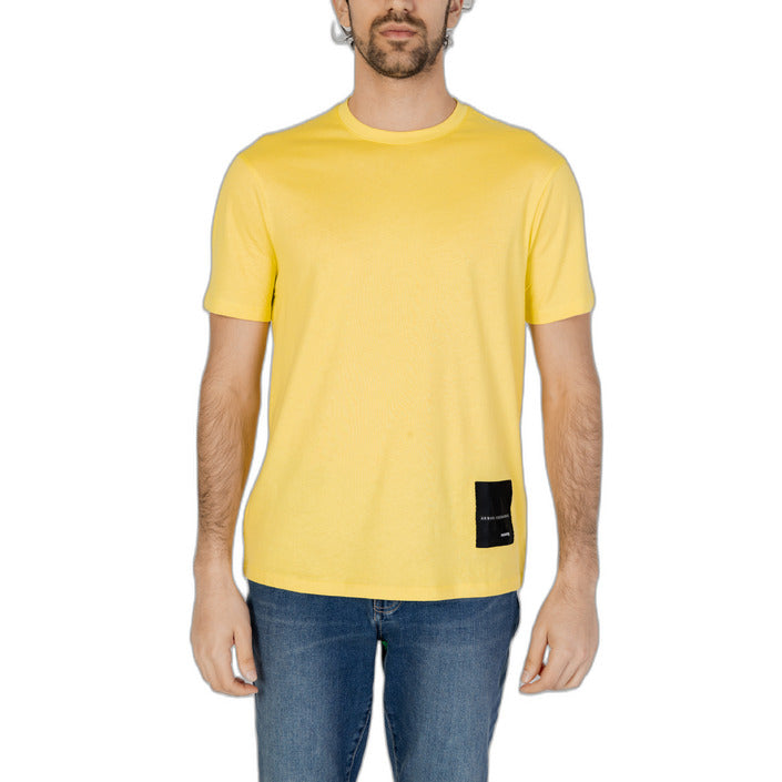 Armani Exchange Men T-Shirt-Clothing T-shirts-Armani Exchange-yellow-XS-Urbanheer