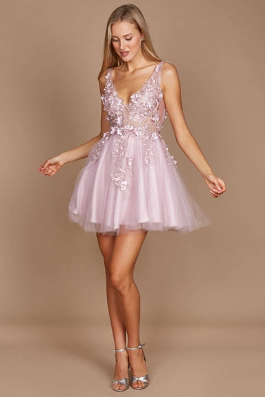 Dylan & Davids Short Formal Prom Dress-Dylan & Davids-Urbanheer