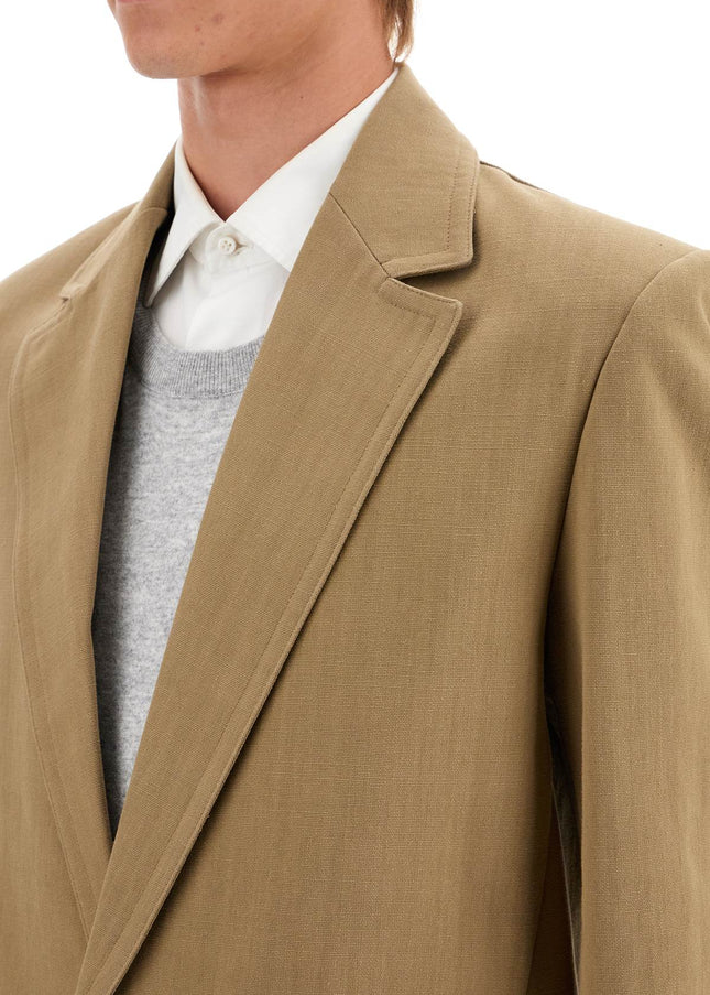 Valentino Garavani single-breasted canvas jacket