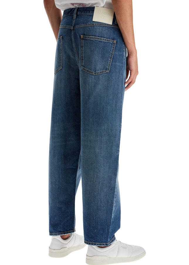 Valentino Garavani wide-legged cropped jeans with a relaxed