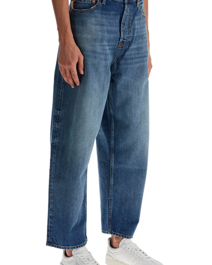 Valentino Garavani wide-legged cropped jeans with a relaxed