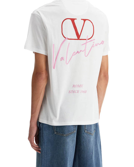 Valentino Garavani 't-shirt with embroidery and print design