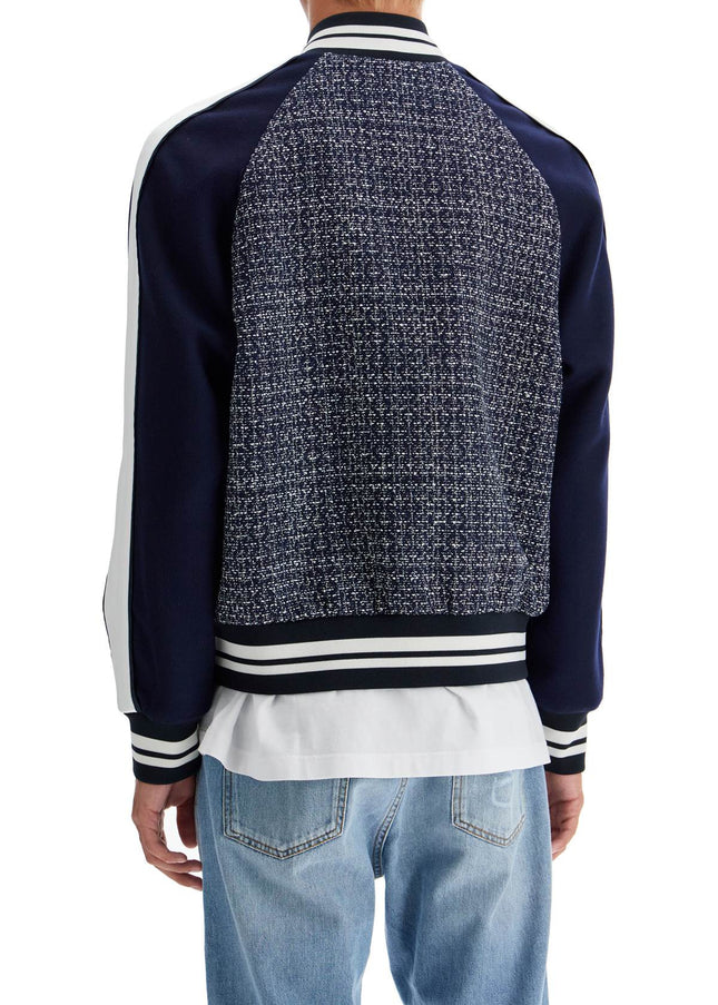 Valentino Garavani tweed bomber jacket for