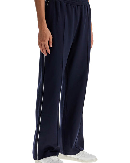 Valentino Garavani jogger pants with metallic v detail