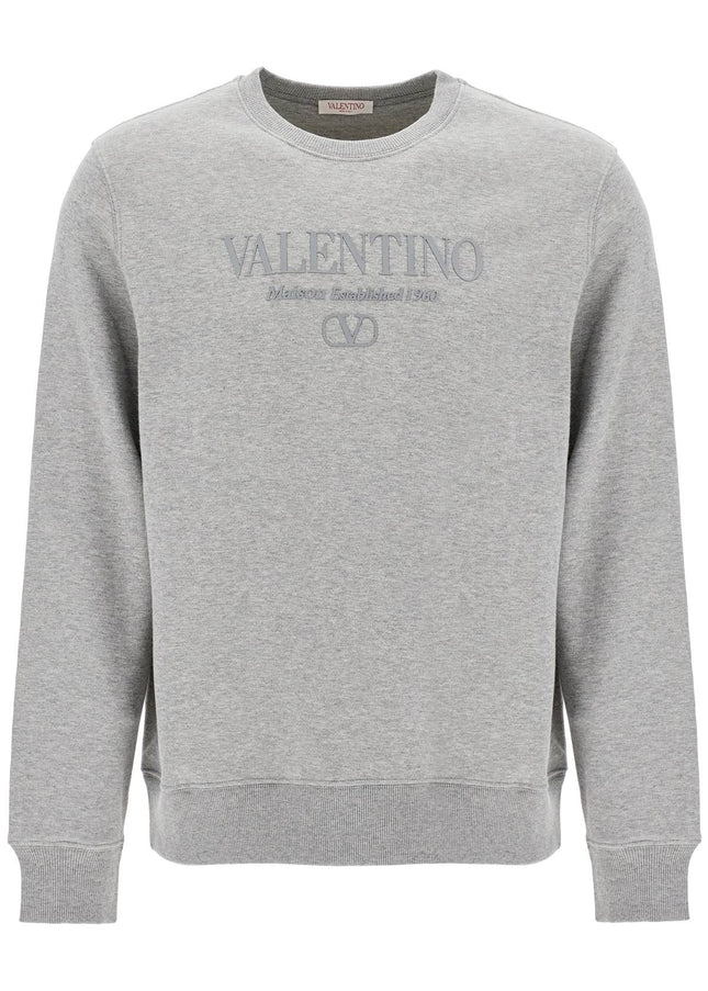 Valentino Garavani crewneck sweatshirt with logo