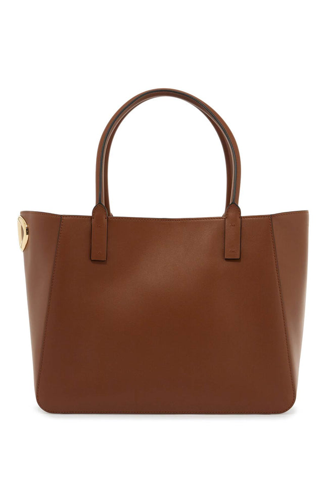 Valentino Garavani nappa calfskin vlogo side tote bag