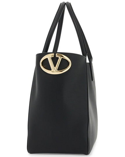 Valentino Garavani nappa calfskin vlogo side tote bag