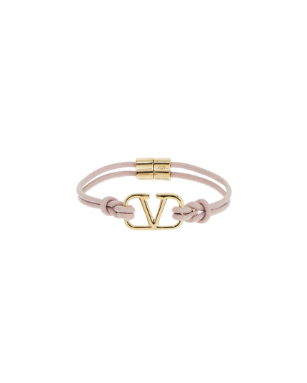 Valentino Garavani leather vlogo signature bracelet