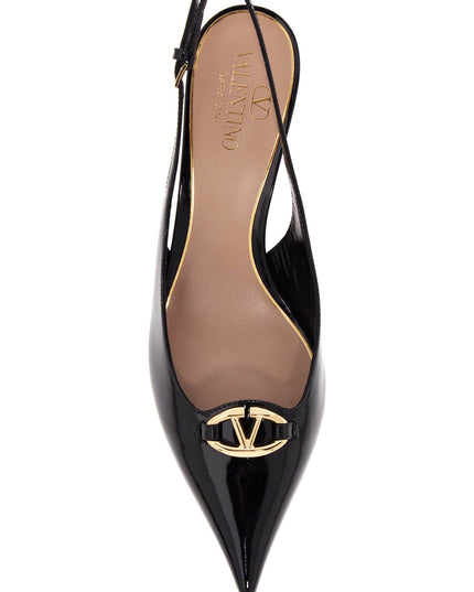 Valentino Garavani slingback vlogo dã©collet