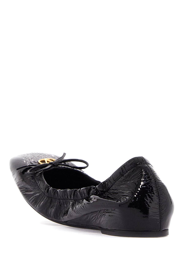 Valentino Garavani vlogo signature patent leather baller