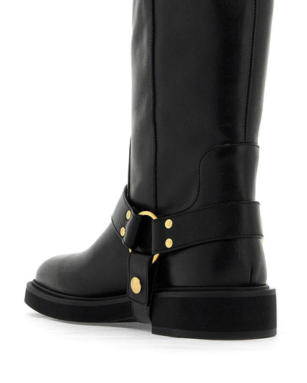 Valentino Garavani vlogo signature leather biker boots