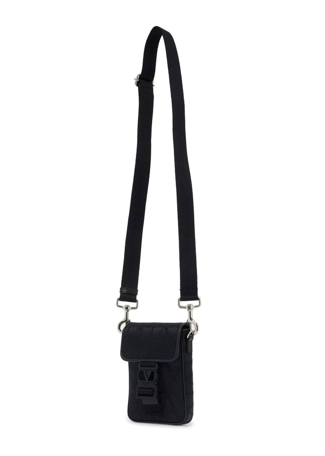 Valentino Garavani black iconographe mini crossbody bag