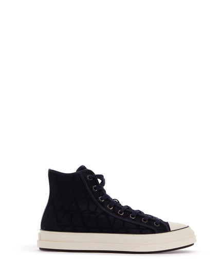 Valentino Garavani totaloop toile iconographe high-top sneakers