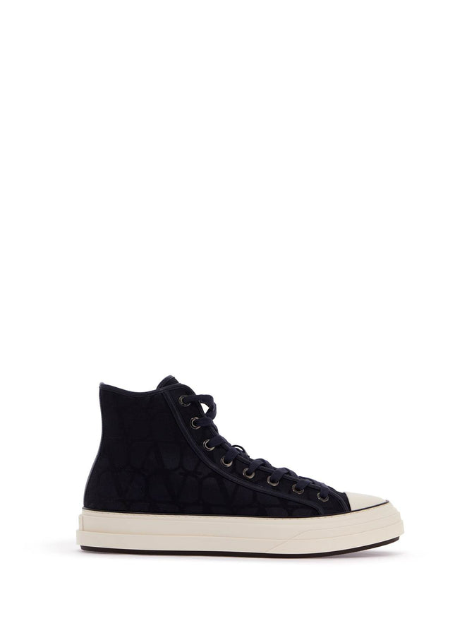 Valentino Garavani totaloop toile iconographe high-top sneakers