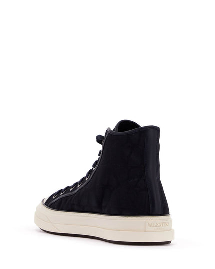 Valentino Garavani totaloop toile iconographe high-top sneakers