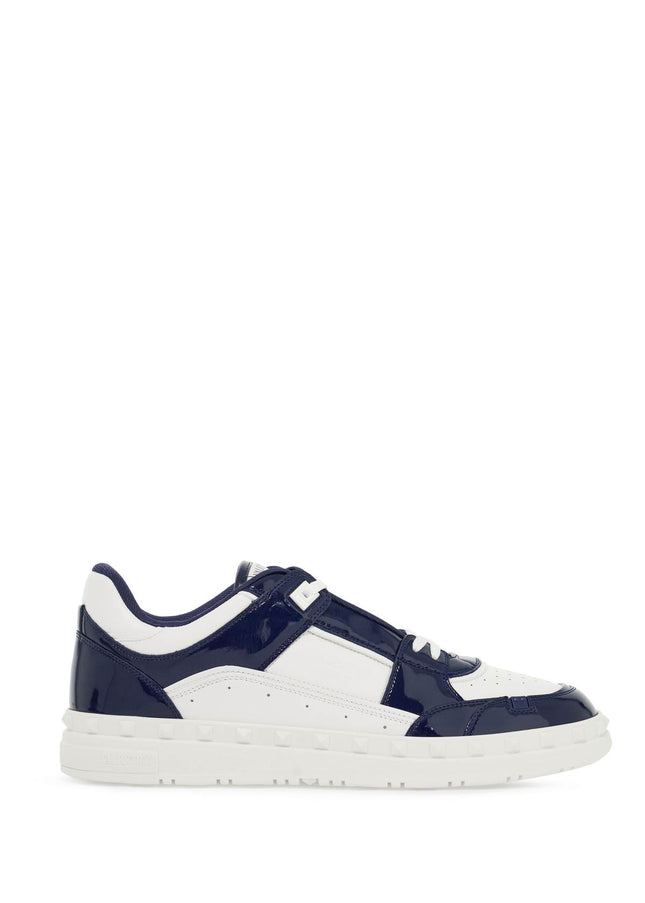 Valentino Garavani patent leather freedots low-top sneakers