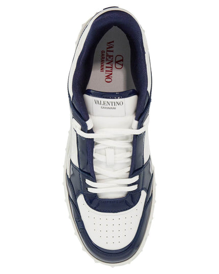 Valentino Garavani patent leather freedots low-top sneakers