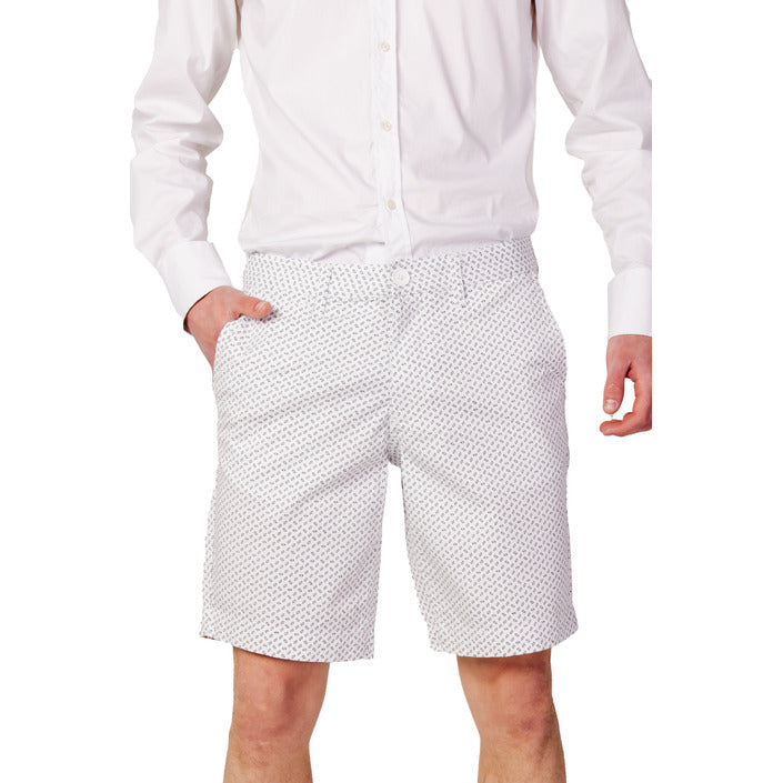 Armani Exchange Men Shorts-Clothing Shorts-Armani Exchange-white-W28-Urbanheer
