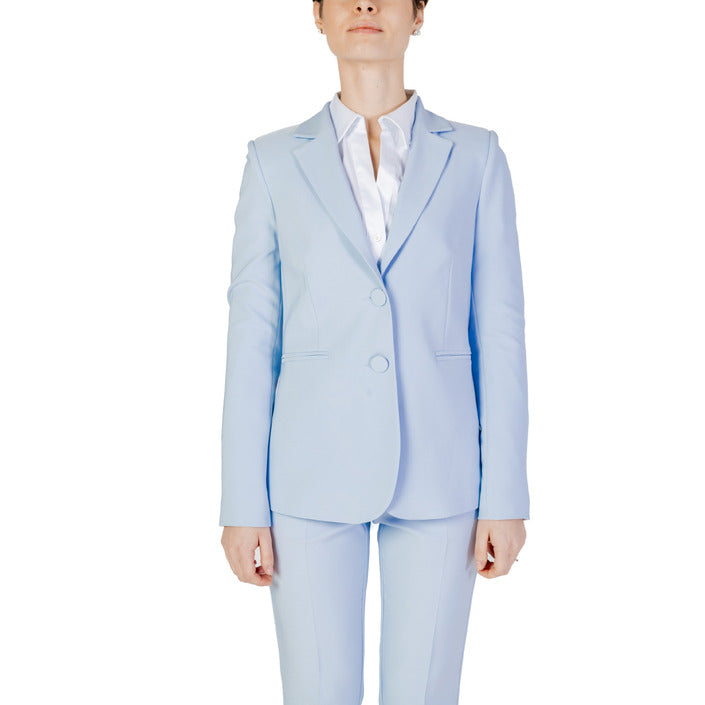 Light Blue Woman Blazers Suits 💎  Pantsuits for women, Woman suit  fashion, Suits for women