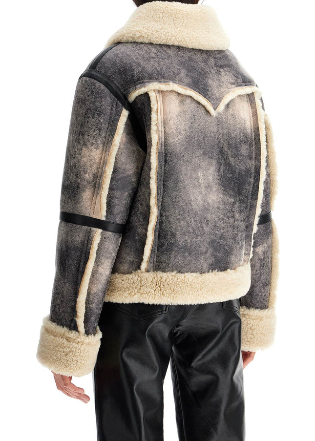 Stand Studio lessie faux shearling jacket