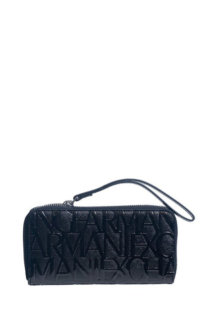 Armani Exchange Women Wallet-Accessories Wallets-Armani Exchange-black-Urbanheer