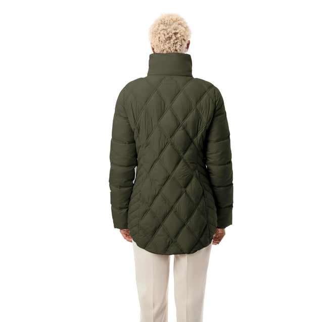 Mix Quilt Puffer Jacket Fig Leaf-Jacket-Bernardo-Urbanheer