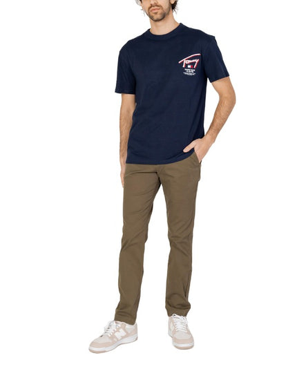 Tommy Hilfiger Jeans Men T-Shirt-Clothing T-shirts-Tommy Hilfiger Jeans-Urbanheer