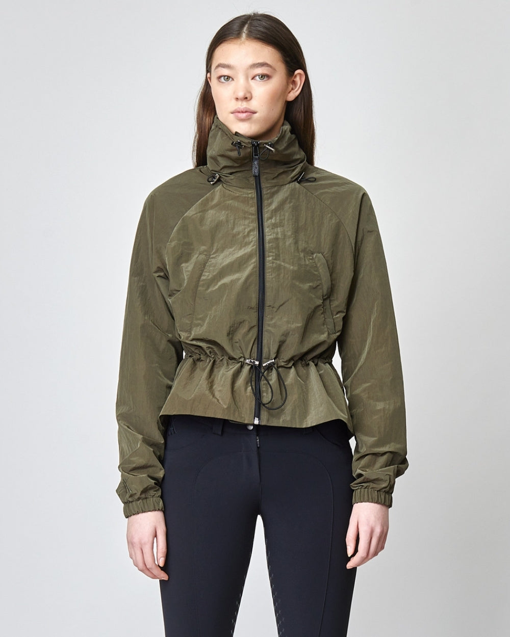 Windproof Riding Jacket Green-Jacket-Yagya-XS-Urbanheer