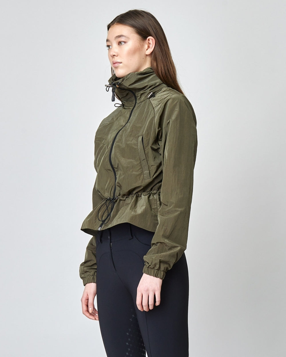 Windproof Riding Jacket Green-Jacket-Yagya-Urbanheer