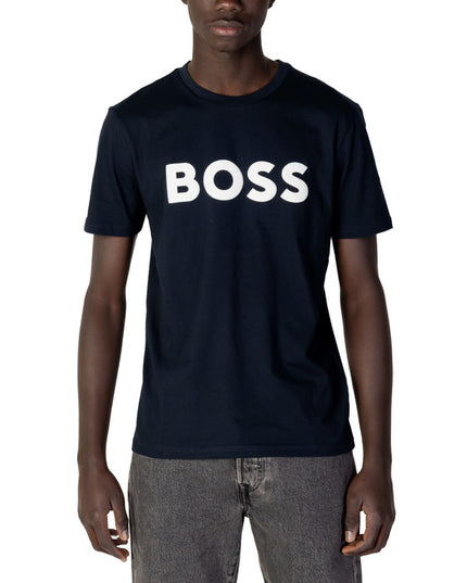 Boss Men T-Shirt-Clothing - Men-Boss-blue-S-Urbanheer